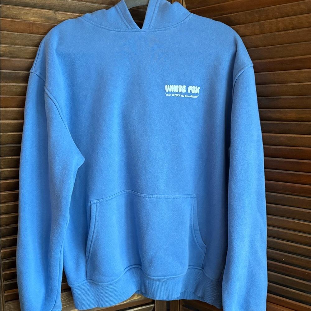 Limited Edition White Fox X Darcy Mcqueeny Call Me Hoodie